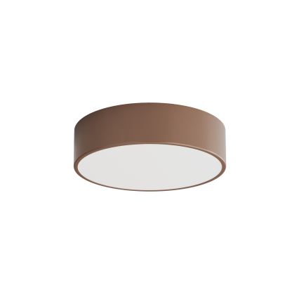 Brilagi - Badeværelsesloftlampe CLARE 2xE27/24W/230V Ø 30 cm IP54 brun