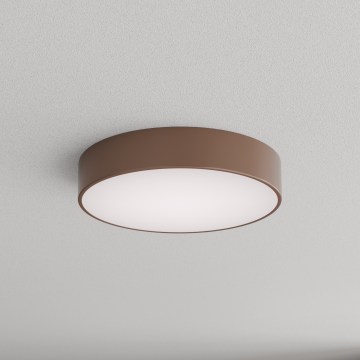 Brilagi - Badeværelsesloftlampe CLARE 3xE27/24W/230V Ø 40 cm IP54 brun
