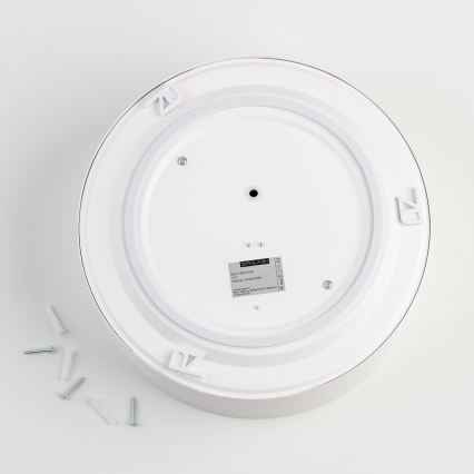 Brilagi - Badeværelsesloftlampe POOL 2xE27/15W/230V Ø 30 cm IP54 hvid