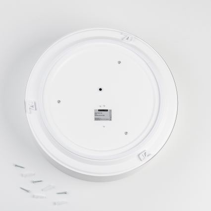 Brilagi - Badeværelsesloftlampe POOL 3xE27/15W/230V Ø 40 cm IP54 hvid