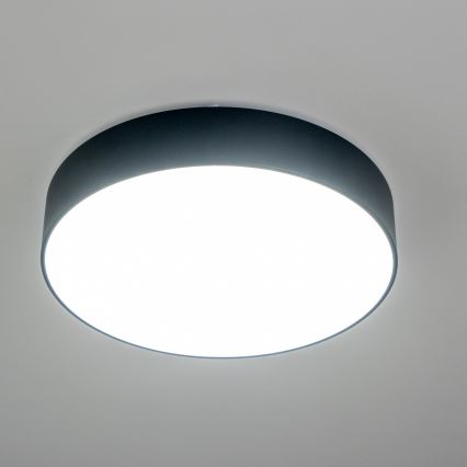 Brilagi - Badeværelsesloftlampe POOL 5 x E27 / 15 W / 230 V Ø 60 cm IP54 sort