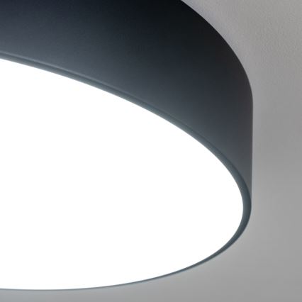 Brilagi - Badeværelsesloftlampe POOL 5 x E27 / 15 W / 230 V Ø 60 cm IP54 sort