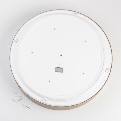 Brilagi - Badeværelsesloftlampe POOL 5xE27/15W/230V Ø 60 cm IP54 beige