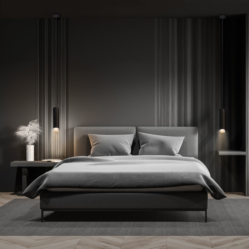 Brilagi - Badeværelsespendel SELE AQUA 1xGU10/30W/230V IP44 sort