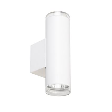 Brilagi - Badeværelses vægspot SELE AQUA 2xGU10/30W/230V IP44 hvid