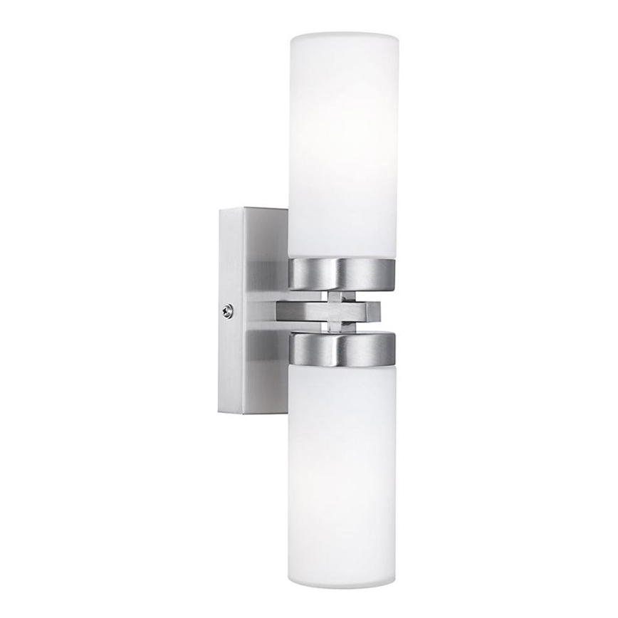 Brilagi - Badeværelsesvægarmatur RAY 2xE14/40W/230V IP44