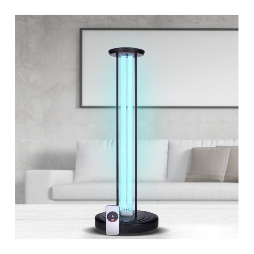 Brilagi - Bakteriedræbende lampe UVC/38W/230V + fjernbetjening
