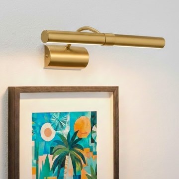 Brilagi - Billedlampe DANAE 2xE14/40W/230V guld