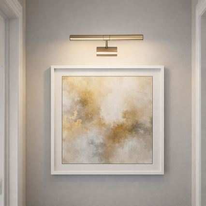 Brilagi - Billedlampe DANAE 2xE14/40W/230V guld