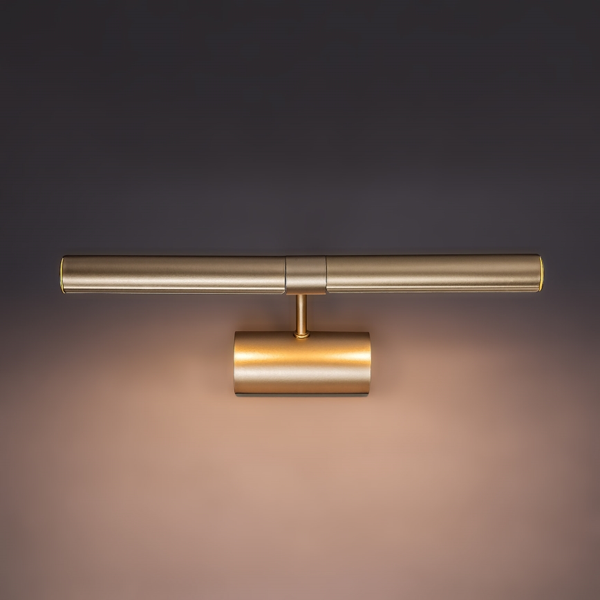 Brilagi - Billedlampe DANAE 2xE14/40W/230V guld