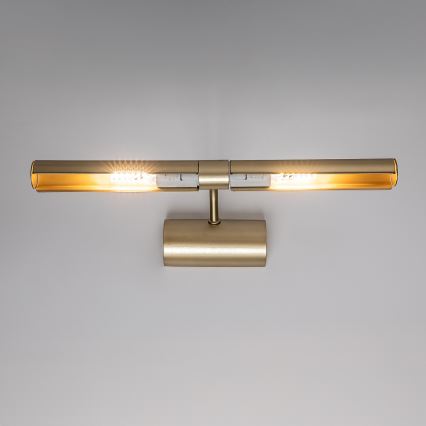 Brilagi - Billedlampe DANAE 2xE14/40W/230V guld