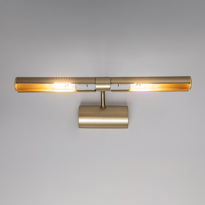 Brilagi - Billedlampe DANAE 2xE14/40W/230V guld