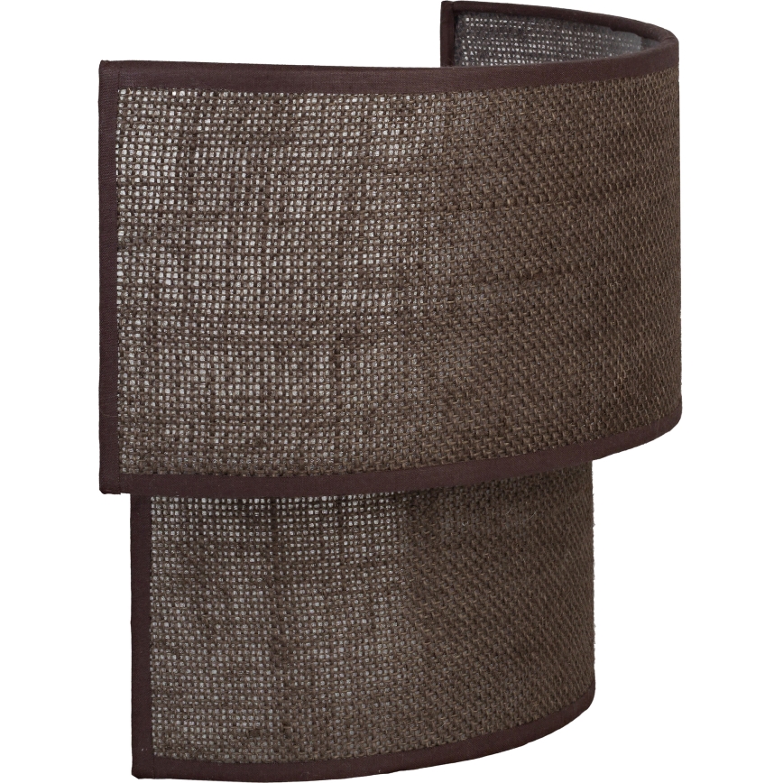 Brilagi - BOHO ECO LED-væglampe 1xE27/10W/230V, brun
