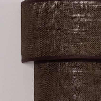 Brilagi - BOHO ECO LED-væglampe 1xE27/10W/230V, brun