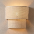 Brilagi - BOHO ECO LED-væglampe 1xE27/10W/230V cremefarvet