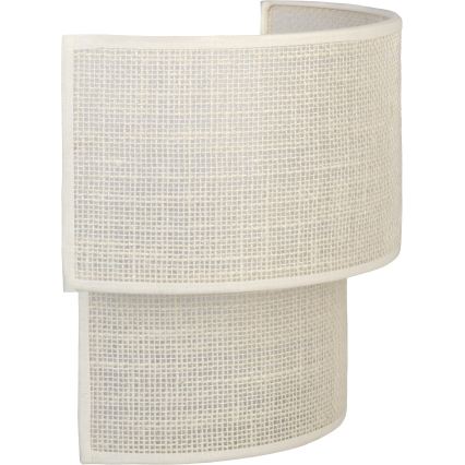 Brilagi - BOHO ECO LED-væglampe 1xE27/10W/230V cremefarvet