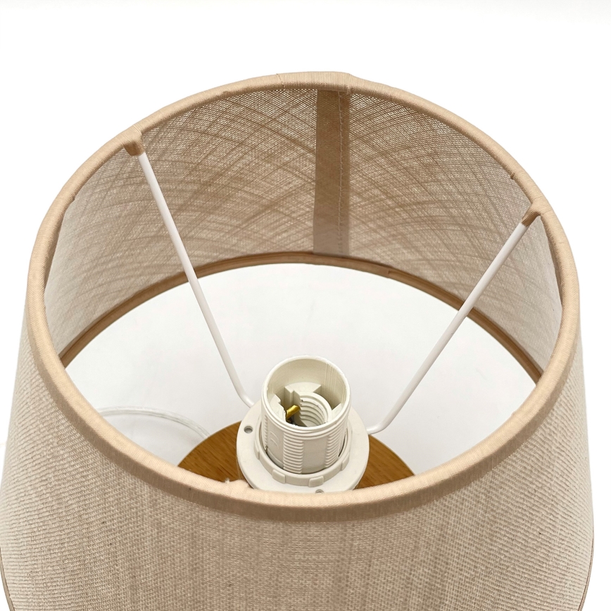 Brilagi - Bordlampe ANTHONY 1xE27/60W/230V eg/beige
