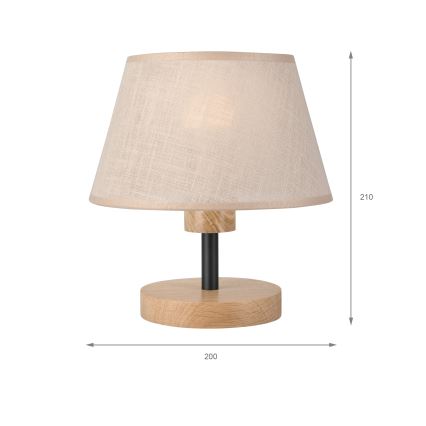 Brilagi - Bordlampe ANTHONY 1xE27/60W/230V eg/beige