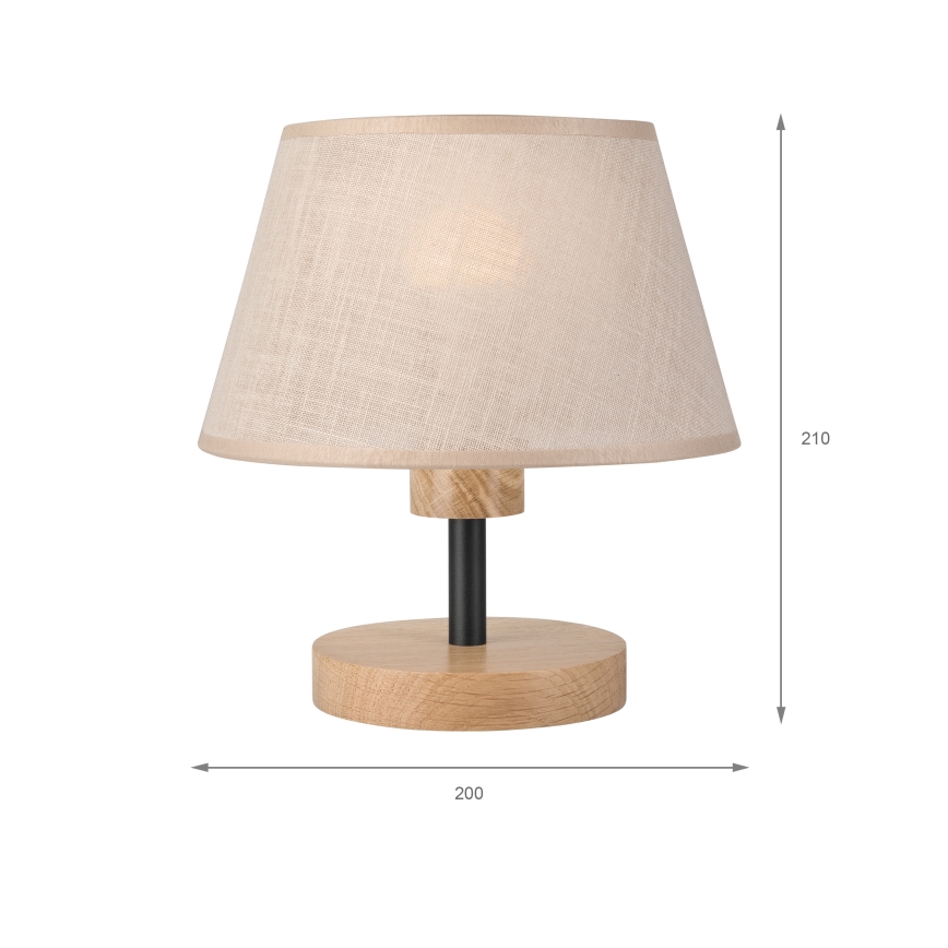 Brilagi - Bordlampe ANTHONY 1xE27/60W/230V eg/beige