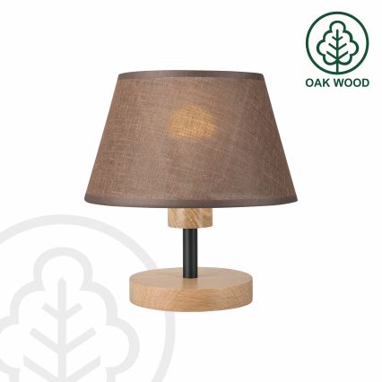 Brilagi - Bordlampe ANTHONY 1xE27/60W/230V eg/brun
