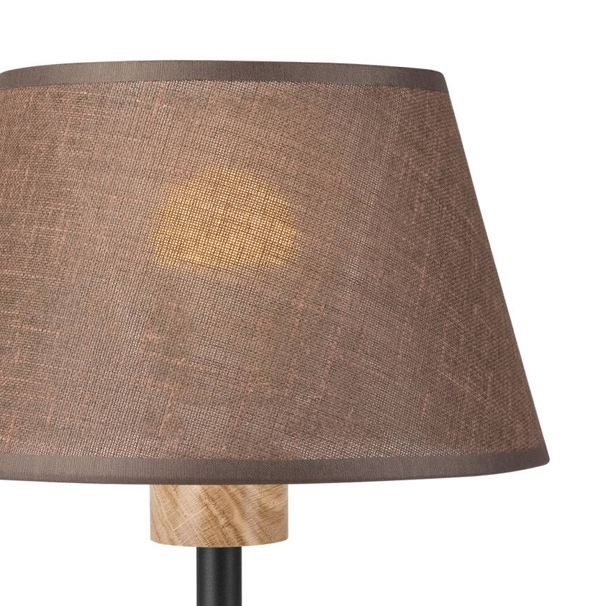 Brilagi - Bordlampe ANTHONY 1xE27/60W/230V eg/brun