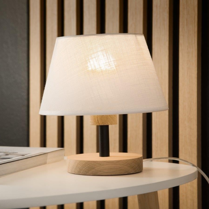Brilagi - Bordlampe ANTHONY 1xE27/60W/230V eg/hvid