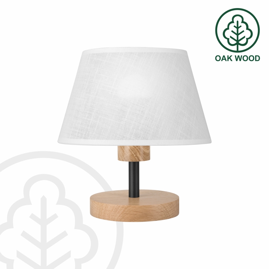 Brilagi - Bordlampe ANTHONY 1xE27/60W/230V eg/hvid