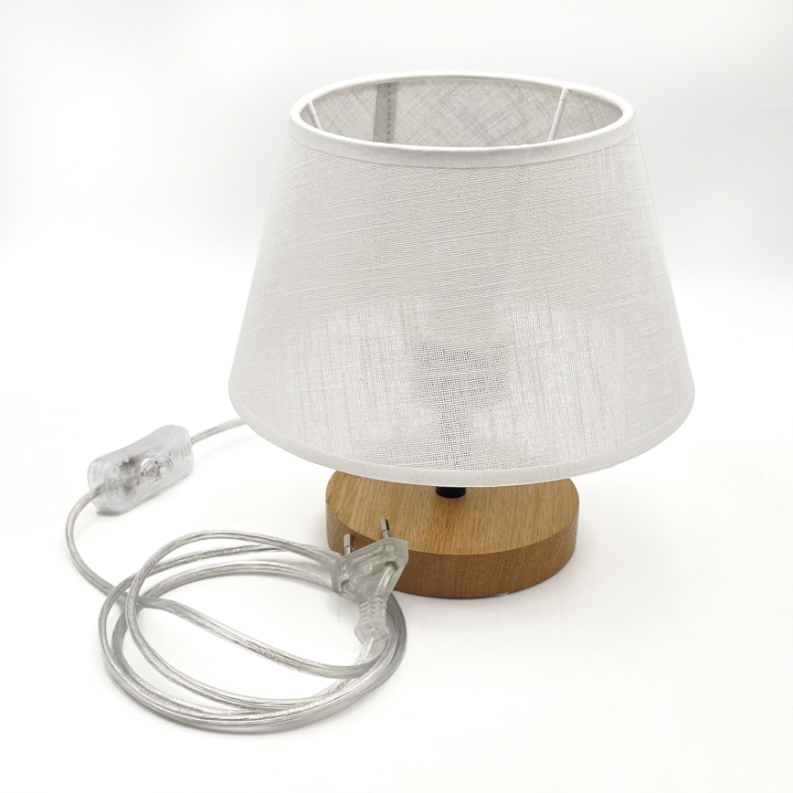 Brilagi - Bordlampe ANTHONY 1xE27/60W/230V eg/hvid