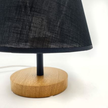 Brilagi - Bordlampe ANTHONY 1xE27/60W/230V eg/sort