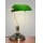 Brilagi - Bordlampe BANK OFFICE 1xE27/60W/230V sort/guld/grøn