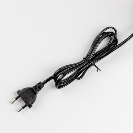 Brilagi - Bordlampe BANK OFFICE 1xE27/60W/230V sort/sølv/hvid