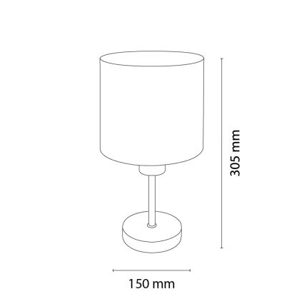 Brilagi - Børneskrivebordslampe BOBO WOOD 1xE27/25W/230V eg/sort/lyserød