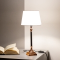 BRILAGI - Bordlampe CERIA 1xE14/40W/230V Ø 20,5 cm sort/kobber/hvid