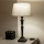 Brilagi - Bordlampe CERIA 1xE27/60W/230V Ø 25 cm sort/grå