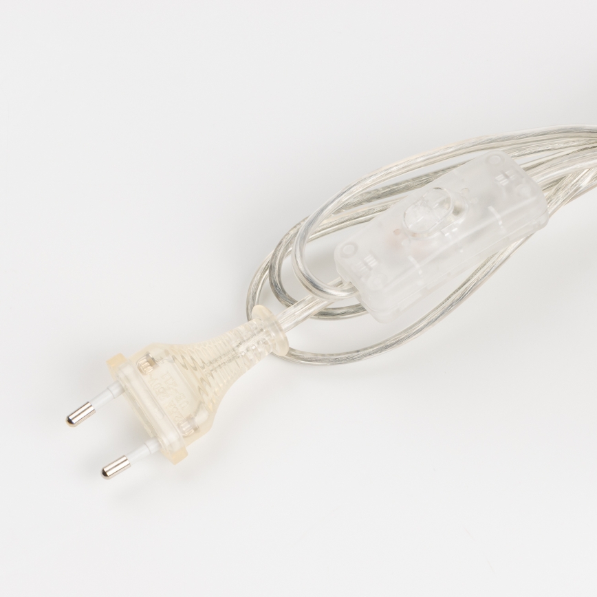 Brilagi - Bordlampe CERIA 1xE27/60W/230V, Ø 30 cm, blank krom/grøn