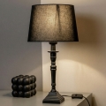 Brilagi - Bordlampe CERIA 1xE27/60W/230V Ø 30 cm brun/sort
