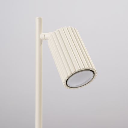 Brilagi - Bordlampe CRESTO 1xGU10/10W/230V cremefarvet