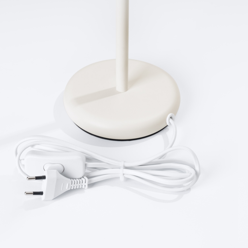 Brilagi - Bordlampe CRESTO 1xGU10/10W/230V cremefarvet