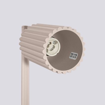 Brilagi - Bordlampe CRESTO 1xGU10/10W/230V taupe