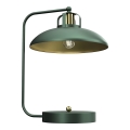 Brilagi - Bordlampe FLAMENGO 1xE27/60W/230V grøn