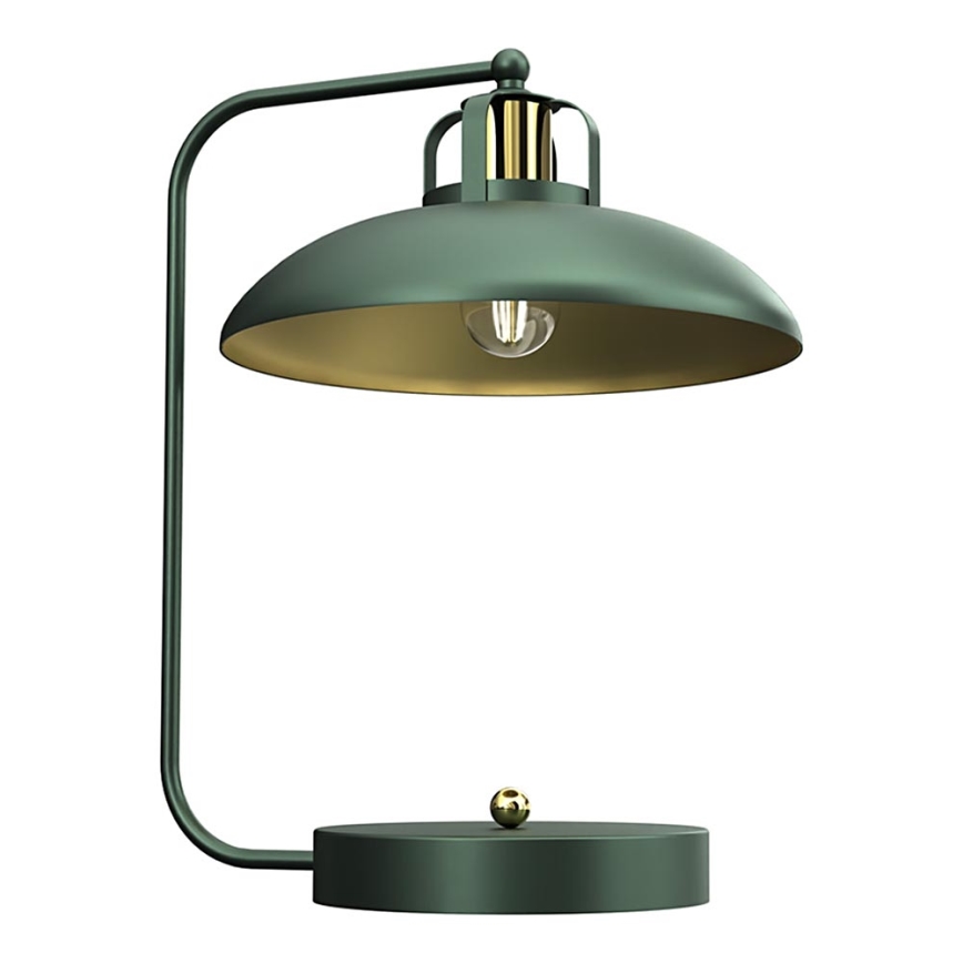Brilagi - Bordlampe FLAMENGO 1xE27/60W/230V grøn