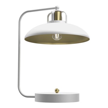 Brilagi - Bordlampe FLAMENGO 1xE27/60W/230V hvid