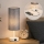 Brilagi - Bordlampe med USB-port TABLON 1xE27/25W/230V hvid/grå