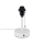 Brilagi - Bordlampe med USB-port TABLON 1xE27/25W/230V hvid