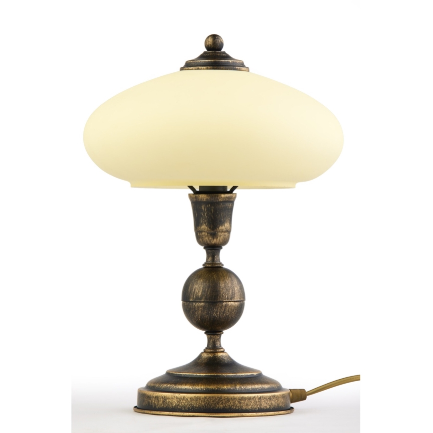 Brilagi - Bordlampe MOLLERO 1xE14/11W/230V bronze/patina