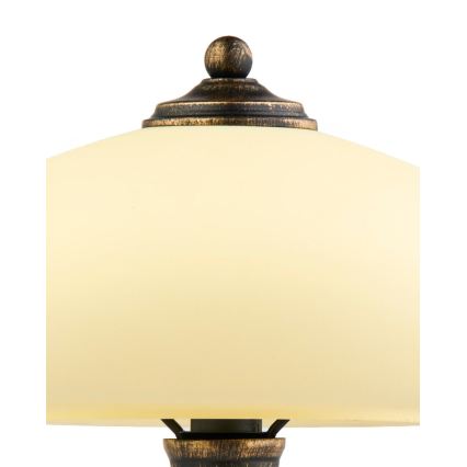 Brilagi - Bordlampe MOLLERO 1xE14/11W/230V bronze/patina