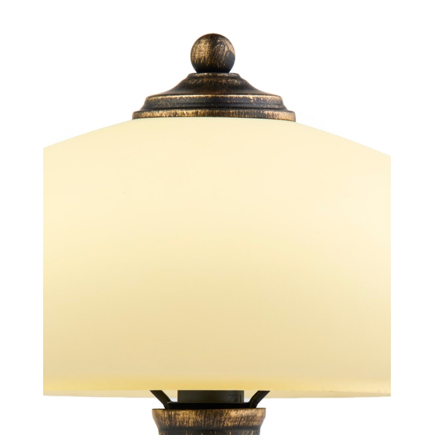 Brilagi - Bordlampe MOLLERO 1xE14/11W/230V bronze/patina