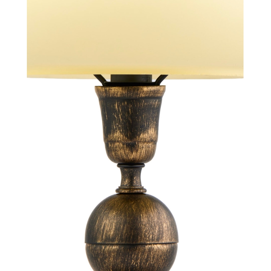 Brilagi - Bordlampe MOLLERO 1xE14/11W/230V bronze/patina