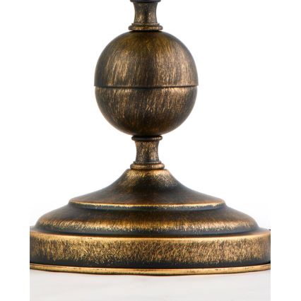 Brilagi - Bordlampe MOLLERO 1xE14/11W/230V bronze/patina