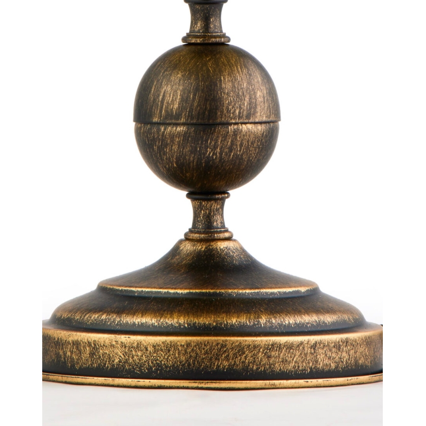 Brilagi - Bordlampe MOLLERO 1xE14/11W/230V bronze/patina